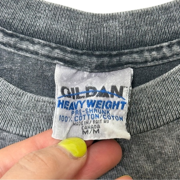 Vintage 1995 Royal Victoria Marathon T-Shirt Size Med Single Stitch Gildan Heavy - Picture 6 of 7